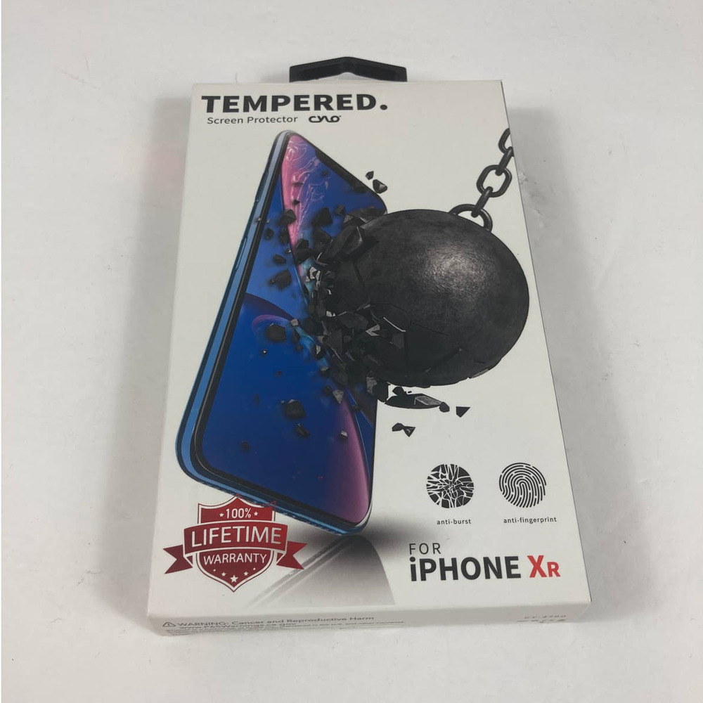 New Cylo tempered screen protector for iphone XR